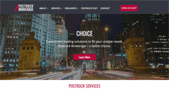 Desktop Screenshot of postrockbrokerage.com